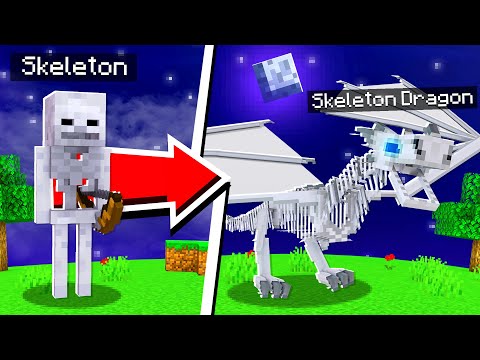 EYstreem - How to TURN ANY MOB into a DRAGON PET in Minecraft!
