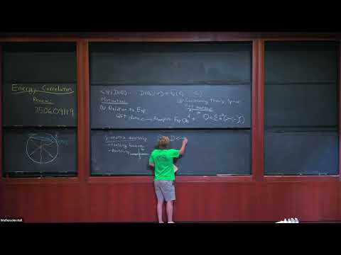 Energy Correlators - Part 1