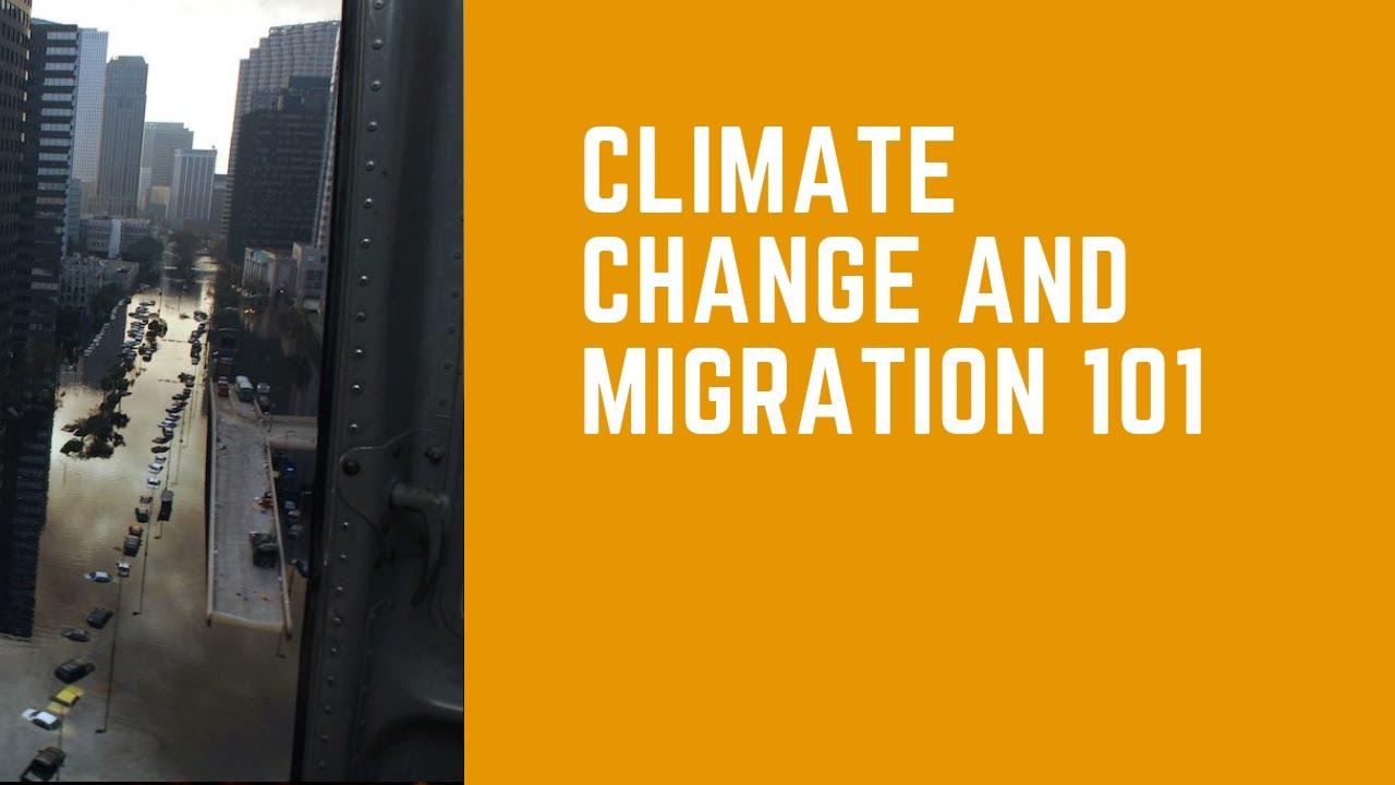 Climate change and migration 101