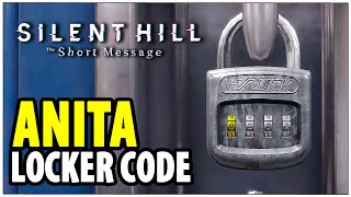 How to Unlock Anita Locker Code | Silent Hill The Short Message
