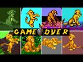 The Lion King 1994 All Death Animations Game Over Screens