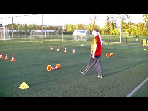 Publiek blindoek parcours