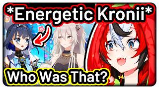 Bae Reacts to Kronii's In-Game Voice in Holodori【Hololive EN】