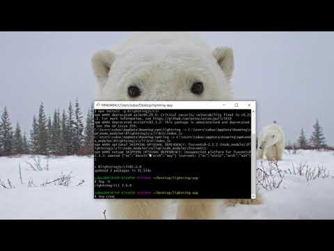 LightningJS App loading in the browser