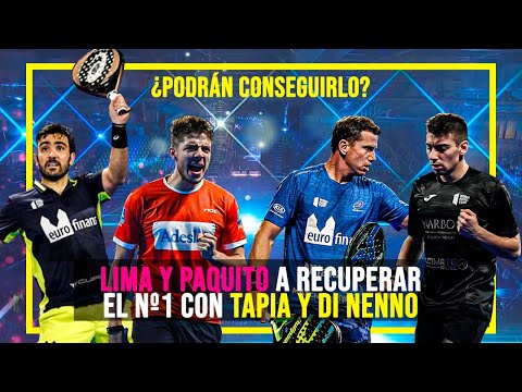 LIMA y PAQUITO, a RECUPERAR el N1 WPT con TAPIA y DI NENNO | Análisis mejores parejas padel