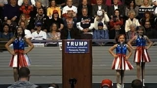 Trump Rally Features Singing Girls