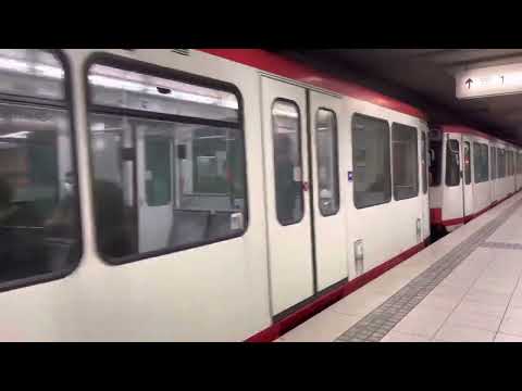 DSW21: U42 #402/#401 leaving Stadtgarten