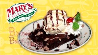preview picture of video 'Mary's Pizza Shack Anderson | Brownie Sundae'