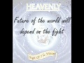 Heavenly - Until The End (Lyrics)