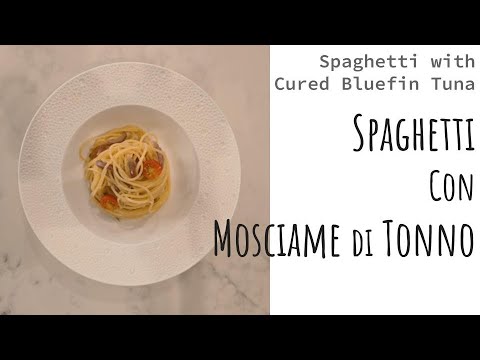 Bluefin Tuna Prosciutto Pasta