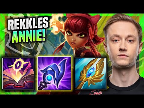 REKKLES IS INSANE WITH ANNIE! - G2 Rekkles Plays Annie MID vs Ziggs! | Season 11