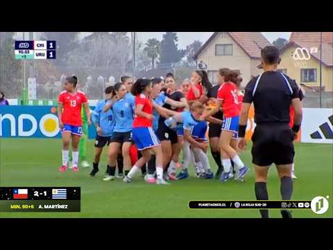 CHILE 2-1 URUGUAY | LO GANÓ CON POLÉMICA EN EL FINAL Amistoso Sub-20 Femenino 10-09-2026