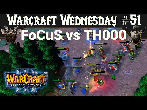 WC3 FoCuS (OR) vs TH000 (HU)