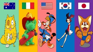 Cartoons From Different Countries | Pt.90