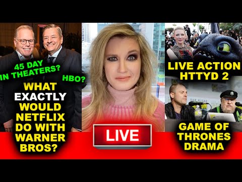 Warner Bros Netflix 45 Day Window? George RR Martin vs Ryan Condal! Cate Blanchett Live Action Valka