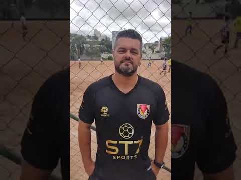 Rafael Novaes acompanhando a Copa Camisa 12 cobertura LFJF e Papo de Bola FC