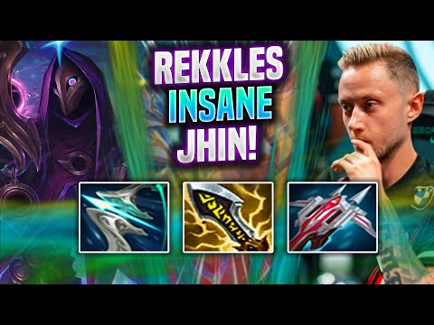 REKKLES IS INSANE WITH JHIN! - KC Rekkles Plays Jhin ADC vs Aphelios! | Season 2022