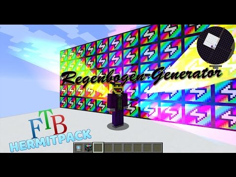 ExtraUtils2 Regenbogen Generator - effizientes setup - [Deutsch] Hermit Pack  - modded Minecraft