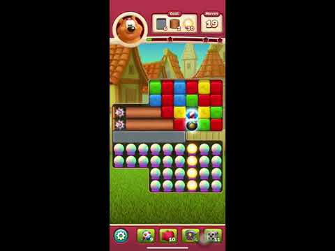 Toon Blast Level 2584 NO BOOSTERS - **Newest** 🐻⚔️🏆.