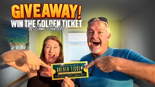 🚢 WIN a FREE 30-Day Cruise! 🌍✨ Golden Ticket Giveaway! 🎟️🏆