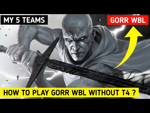 How to Clear Gorr WBL 5 Times Without T4 Teams ? | Marvel Future Fight - MFF HINDI INDIA