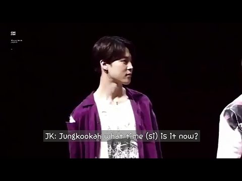 [ENG SUB] This is Jungkook's answer now if you ask him the current time LOL