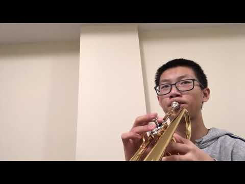 Peter Zhou staccato etude at 130bpm