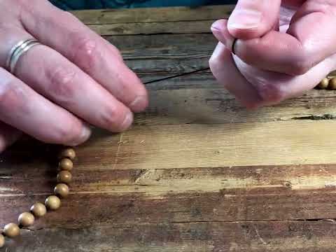 How to knot mala beads