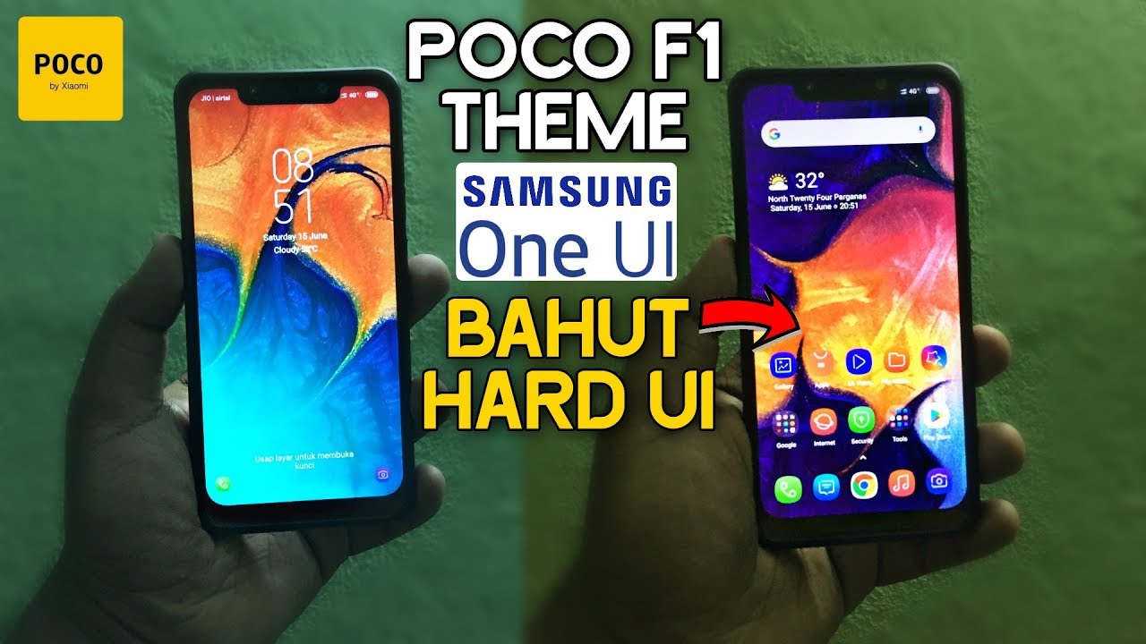 <h1 class=title>POCO F1 Best Theme of the Year 2019 | Samsung One UI - MIUI 10.3.5.0 for POCO F1</h1>