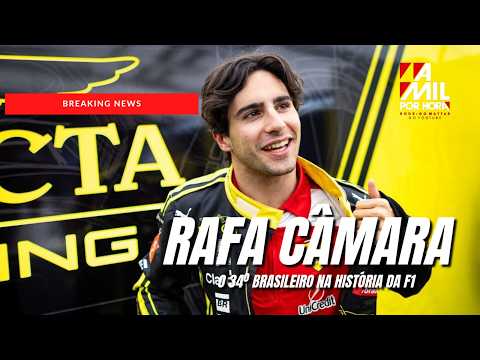 RAFA CÂMARA É ANUNCIADO PELA HAAS PARA A F1 2027 | BREAKING NEWS AO VIVO