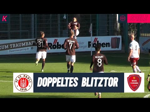 Plautz und Coordes brauchen nur Sekunden | FC St. Pauli II - SC Weiche Flensburg (Regionalliga Nord)