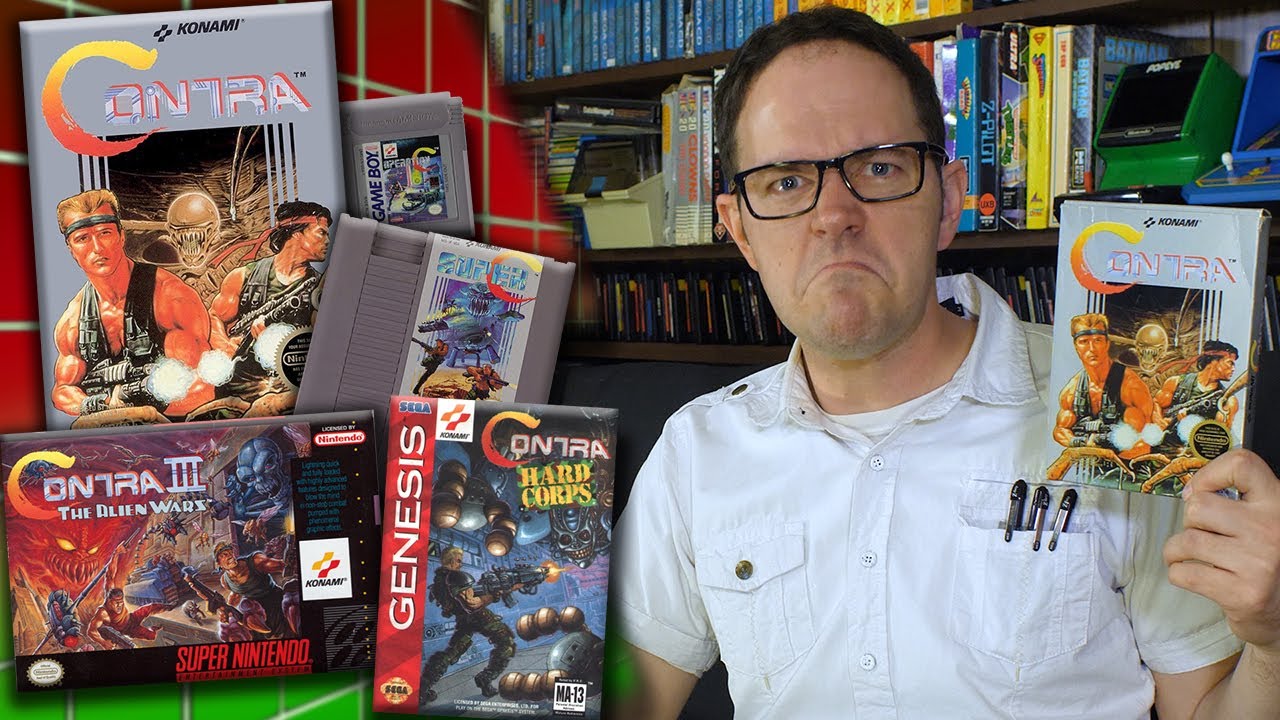 Contra How I Remember It - Angry Video Game Nerd (AVGN)