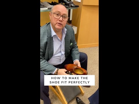 Men's Shoe Fitting 101: How to Fit a Man's Shoe
