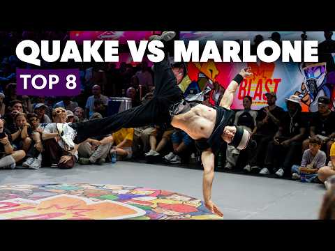 Quake vs Marlone | 1v1 B-Boy Top 8 | Outbreak Europe 2024: The Legits Blast Festival