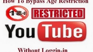 preview picture of video 'How to Watch 18+ / Age Restricted YouTube Videos Without Signing-in'