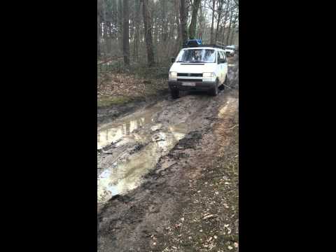 VW T4 syncro offroad test
