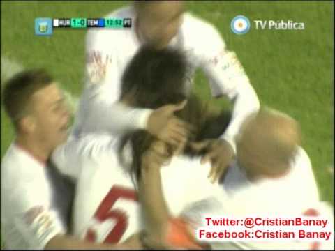(1-0 y 2-0) Huracan 3 Temperley 0 (Relato Coco Comas) Torneo Nacional B 2014