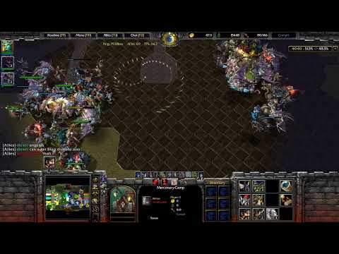 Footmen vs Grunts Warcraft 3