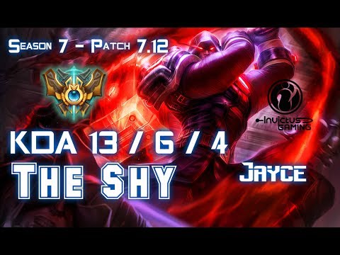 The Shy JAYCE vs JAX Top - Patch 7.12 KR Ranked
