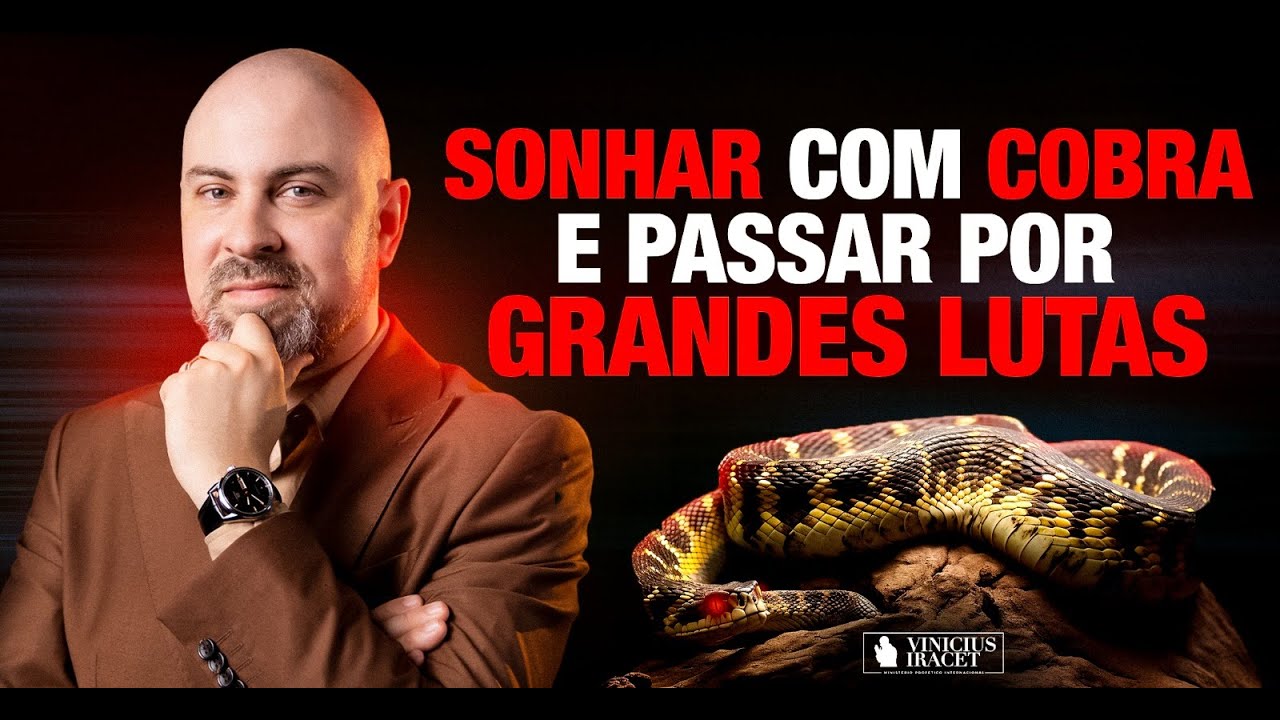Sonhar com COBRAS e passar por grandes LUTAS - Existe relação?  @ViniciusIracet