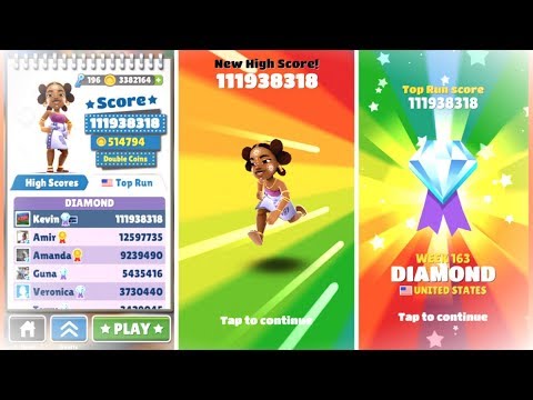 Over 100 Million Points on Subway Surfers! No Hacks or Cheats!