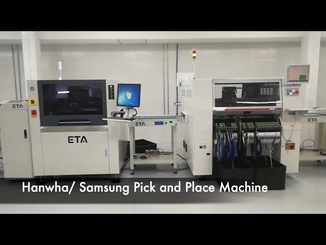 I.C.T/ETA SMT Machine in Customer's Factory