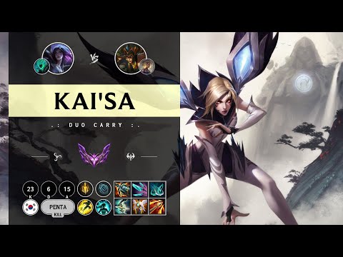 Kai'Sa ADC vs Cassiopeia - KR Master Patch 14.9