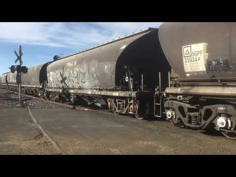 Grain train Geelong