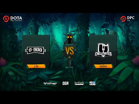 0-900 vs Crewmates, Dota Pro Circuit 2021: S1 - SA, bo3, game 1 [Lex &  4ce]