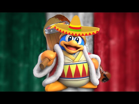 Masked Dedede but it's Mexican