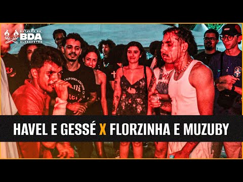 HAVEL e GESSÉ x FLORZINHA e MUZUBY - SEMIFINAL | BdA366 - HALLOWEEN DUPLAS | Cuiabá - MT