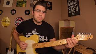 Video thumbnail for Luther Perkins Pickin on a 1948 Silvertone 1300 Amp by A.R Cash