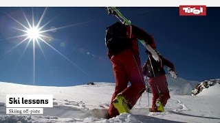 Ski lessons: Skiing off-piste | Online ski course