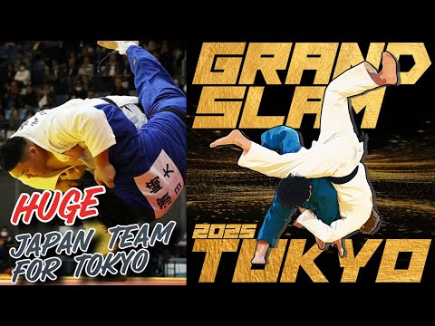 Japan Team for Tokyo Judo Grand Slam 2025 - 24 JUDOKA!